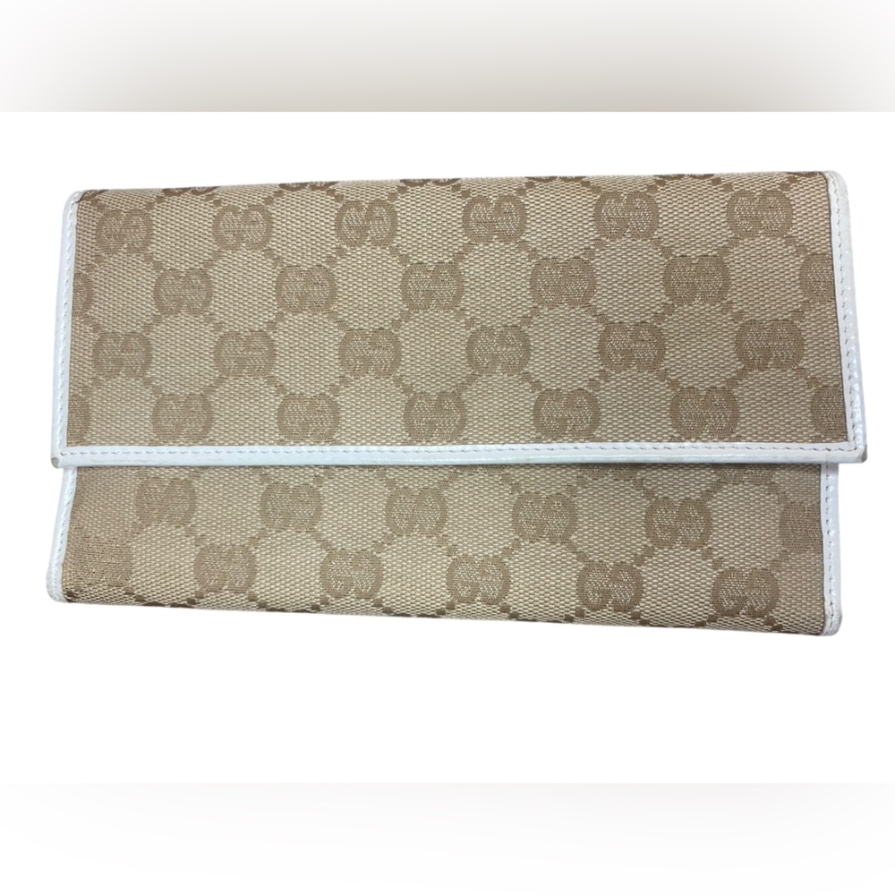 Authentic Gucci Canvas Wallet